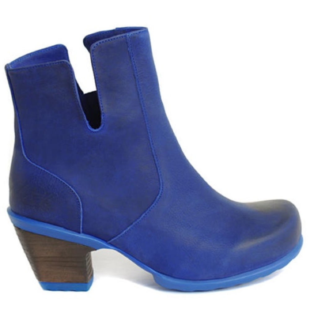 John Fleuvog Hopefuls Rosy Buffed Toe Ankle Boot
